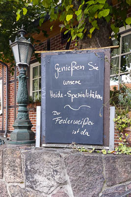 Tafel Wildspezialitäten